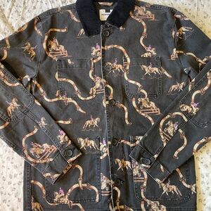 Topshop/Topman Denim Jacket with Carousal Design